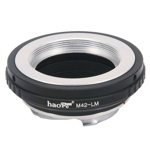 Haoge レンズマウントアダプター M42 42mm スクリューマウントレンズからLeica M LMマウントカメラ用 M240、M240P、M262、M3、M2、M1、M4、M5、M6、MP、M7、M8、M9、M9-P、Mモノクロ、M-E、M、MM- Haoge レンズマウントアダプター M42 42mm スクリューマウントレンズからLeica M LMマウントカメラ用 M240、M240P、M262、M3、M2、M1、M4、M5、M6、MP、M7、M8、M9、M9-P、Mモノクロ、M-E、M、MM-