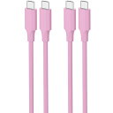 Acbands USB Type C ケーブル 60W PD対応 シリコン素材 柔軟なデータケーブル USB-C&USB-C 滑らかで柔らかいデータケーブル