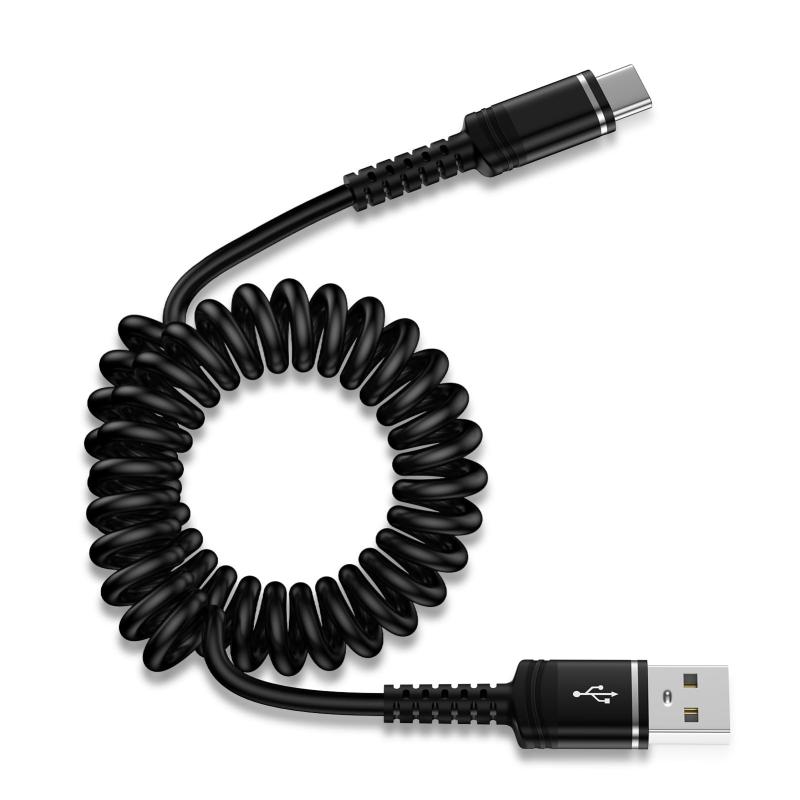 USB Type C ケーブル1.8m 3A急速充電 QC3.0対応 タイプc充電ケーブル 高耐久 ナイ...
