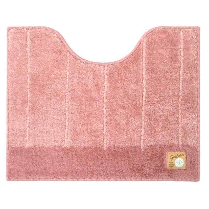 ヨコズナクリエーション(Yokozuna) シャンフルトイレ足元マットミニピンク40×50cmコンパクトな空間にも対応するミニサイズ裏面はノンスリップ加工。