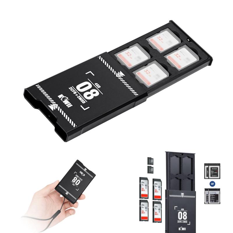 KIWIFOTOS メモリーカードケース 薄型