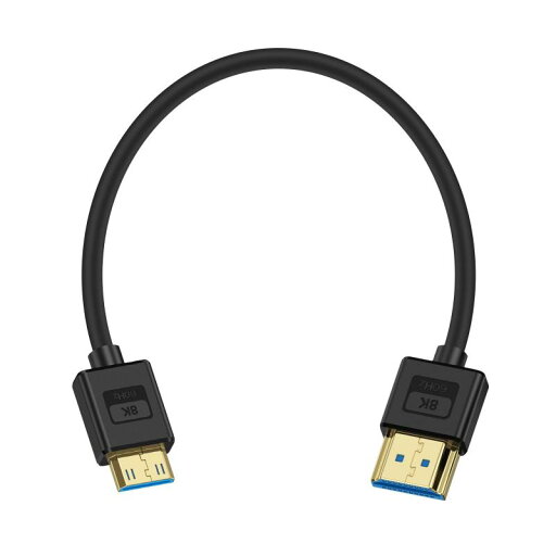 Poyiccot 短い Mini HDMI to HDMI ケーブル Poyiccot 短い Mini HDMI to HDMI ケーブル