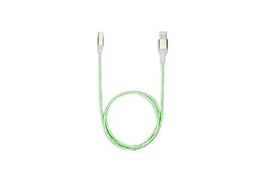 1m 光るtypeC to USB充電ケーブル