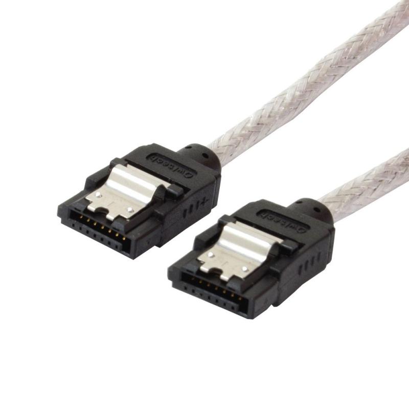 オウルテック 6Gbps対応シリアルATAケーブル ラッチ付 シールド加工