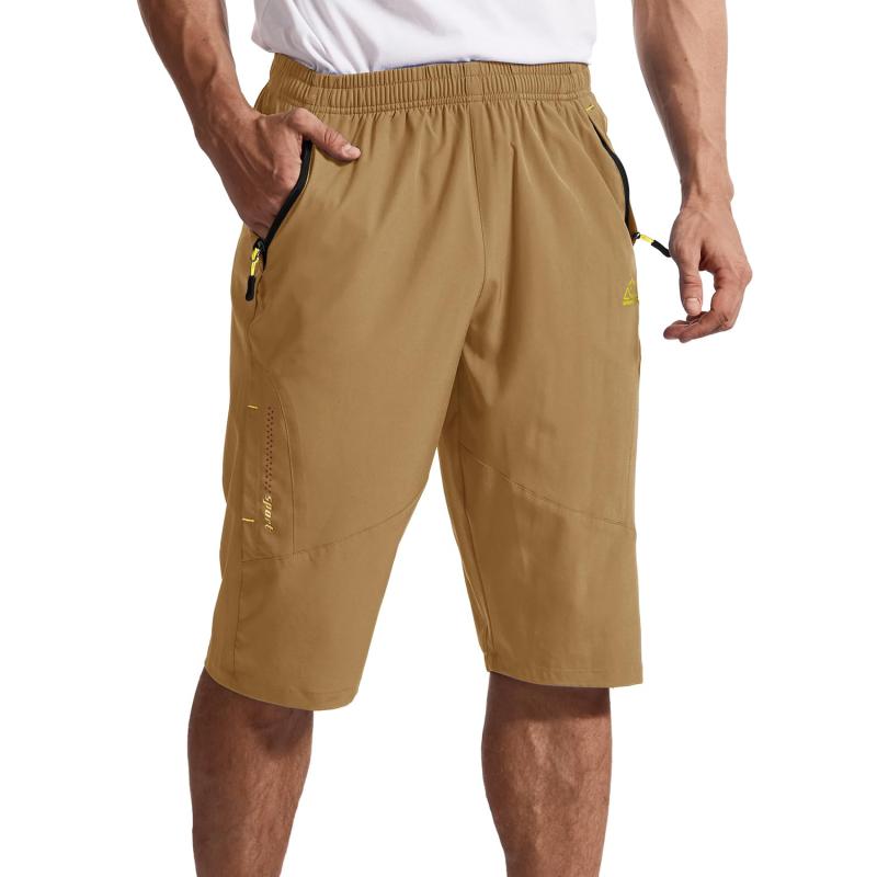 七分丈パンツメンズ トレーニングパンツ 速乾 スポーツウェア ハーフパンツ 撥水加工 テニスウェア 短パン カプリパンツ フィットネス 半ズボン ルームウェア カジュアル 大きいサイズ