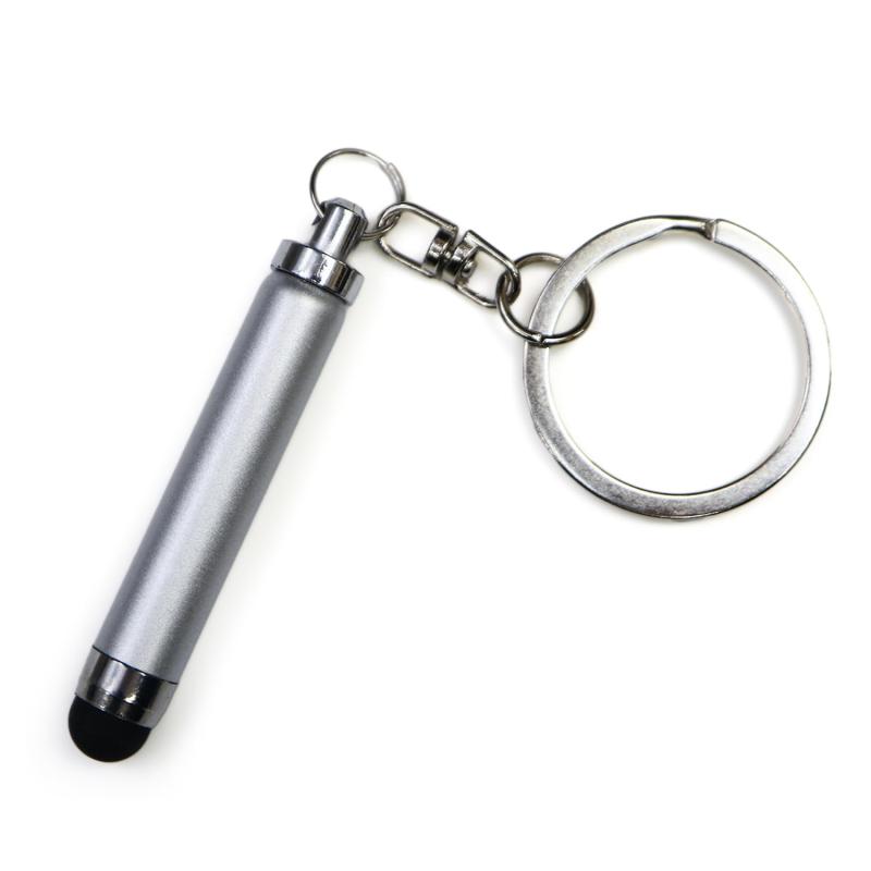 ミニ タッチペン スマホ キーホルダー付き 伸縮 シリコン キーリング タブレット スマホゲーム きらきらぷんぷん丸