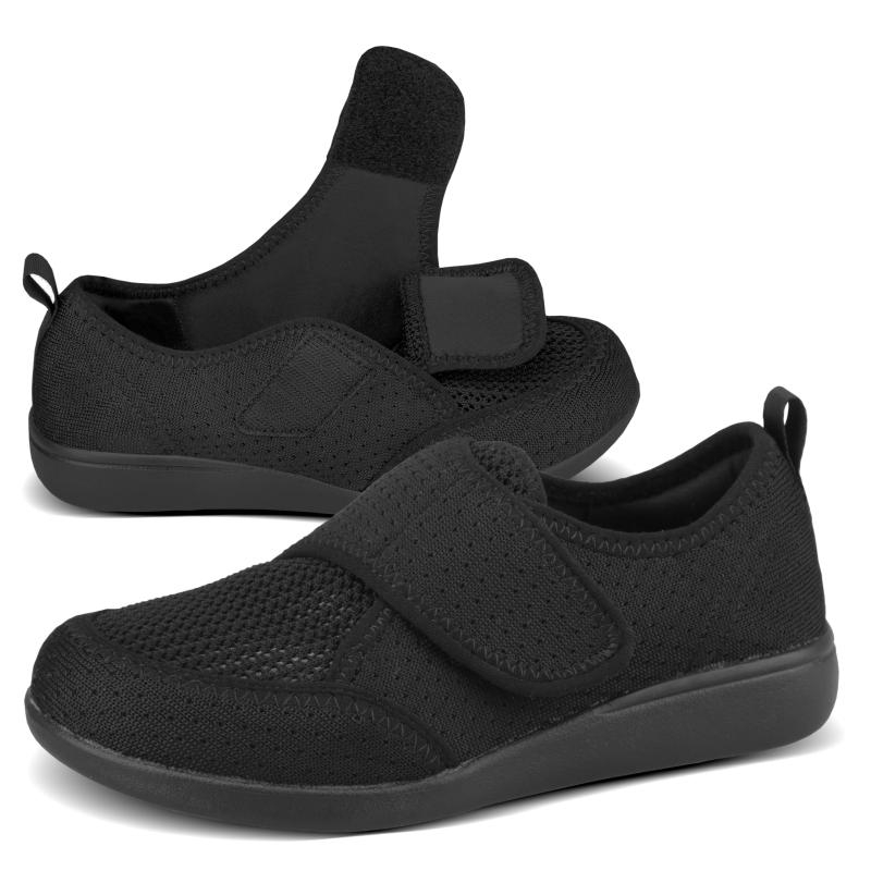 [JIAFO] 【脱ぎ履きが楽ちん】介護シューズ レディース 介護靴 マジックテープ スニーカー 4E 婦人 女性用 リハビリシューズ 高齢者 室外 室内履き 介護用靴 転倒予防 超軽量 滑り止め 通気性