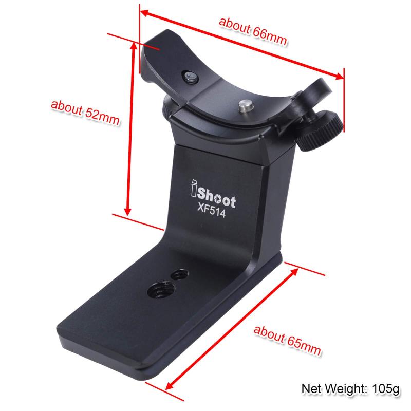 iShoot メタルレンズカラー 交換用ベース フットスタンドアダプター 富士フイルム XF 50-140mm F2.8 R LM OIS WR望遠レンズ 三脚マウント リングボトム カメラクイックリリースプレート機能