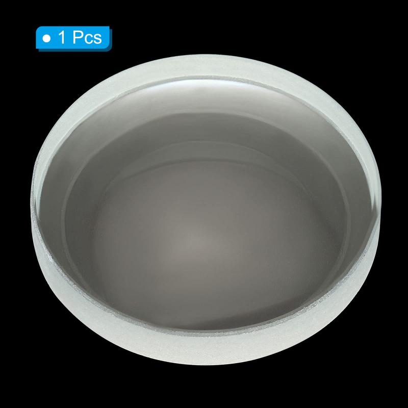 PATIKIL 100 mm焦点距離 両凹レンズ 直径50 mm 高さ8 mm ガラス光学研磨 ラウンドエッジレンズ 物理実験用 クリア