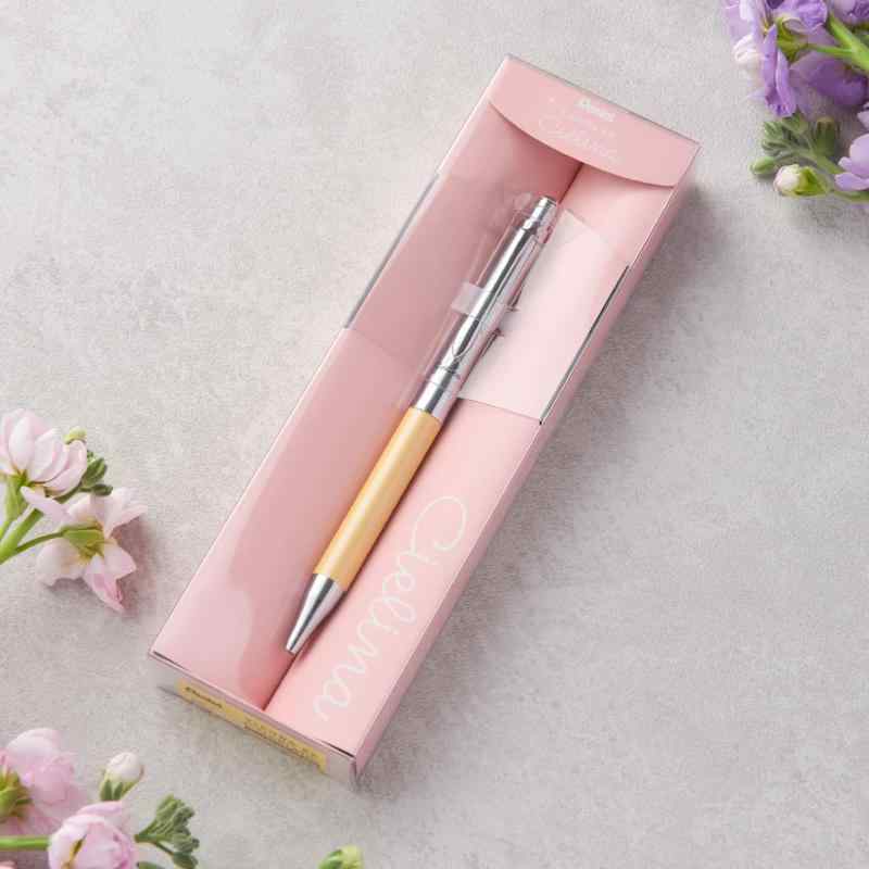 ぺんてる 油性ボールペン ビクーニャEX シエリナ 0.5mm