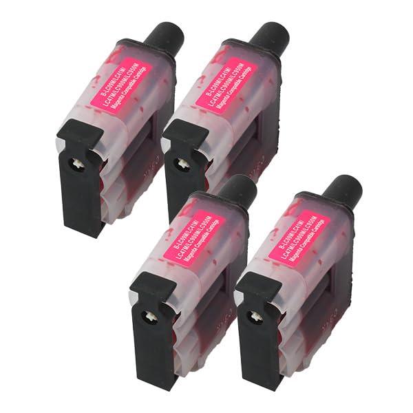 LC09 マゼンタ 4個セット ブラザー 互換インク brother LC9 マゼンダ プリンター付 brotherlc9m-4set