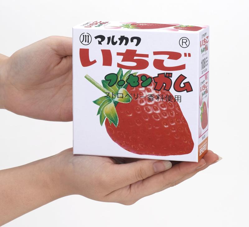 【日本製】ビバリー 108ピース マルカワ いちご フーセンガム ジグソーパズル(18.2×25.7cm）108-201