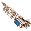 Ugears NASAサターンV 70257 木製パズル 接着剤工具不要 立体パズル 大人向け