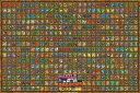 1000ピース ジグソーパズル PUZZLE&DRAGONS モンスター図鑑Ver.5.0 (50x75cm)(3)