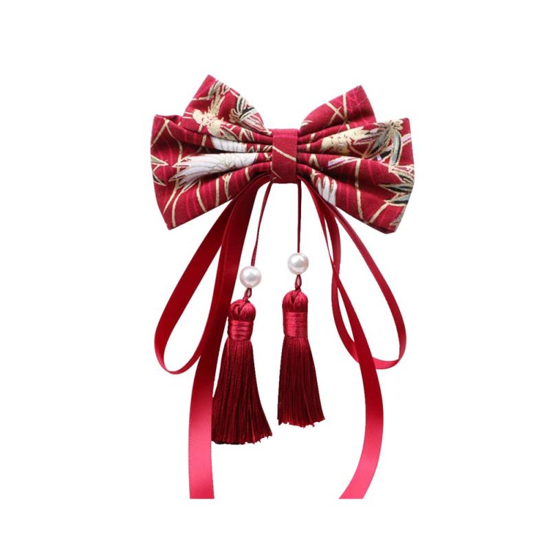 [Tumao] 髪飾り 卒業式 袴 成人式 和装 ヘアアクセサリー 浴衣 リボン 着物 振袖 髪留め 七五三 お宮祭り 花火大会 入学式 結婚式 写真撮影