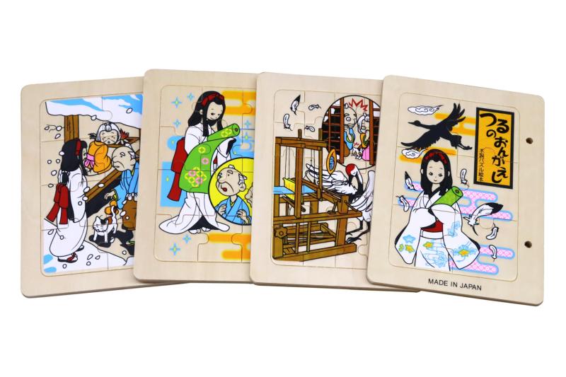 日本製 木製 パズル 絵本