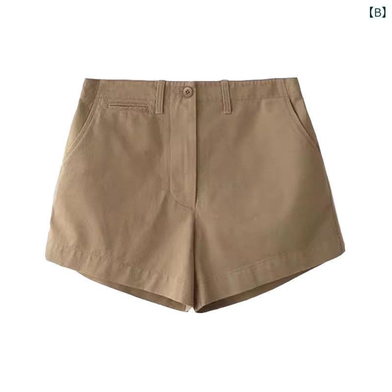 レディース ショートパンツ 熱パンツ ハイウエ...の紹介画像3