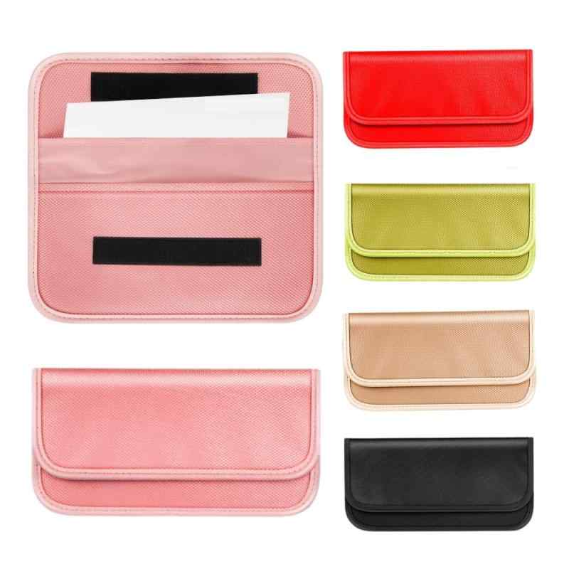 パッチケース 電磁波カット 電波遮断ポーチ RFID リレーアタック 盗難防止 スマートキーケース スマホ..