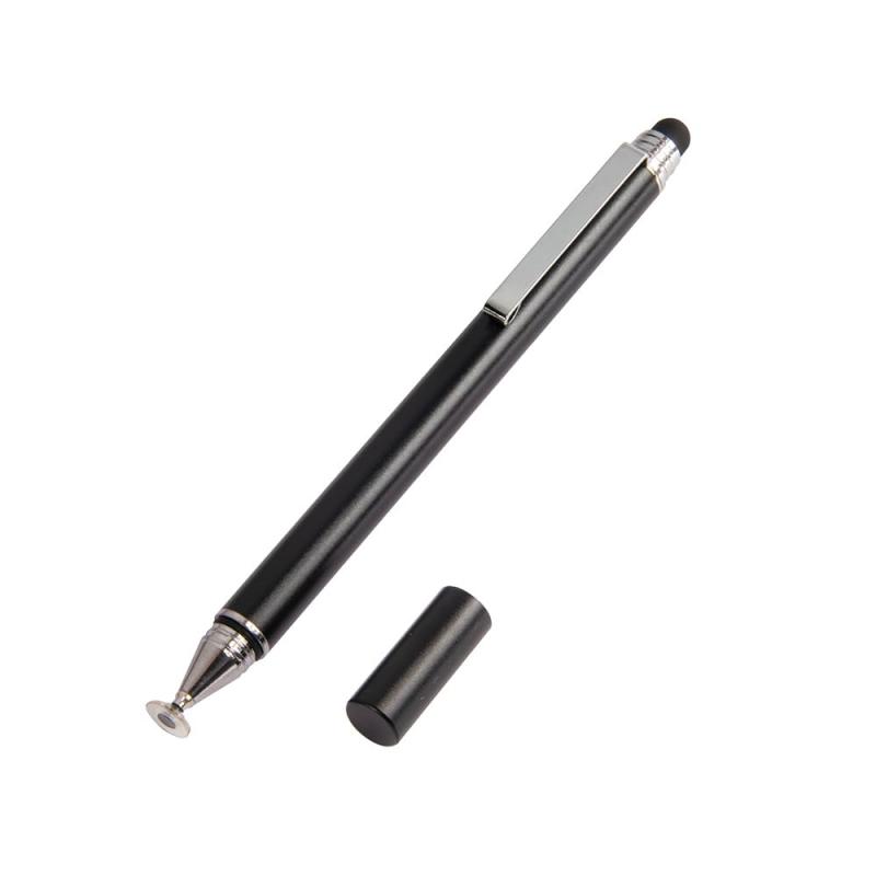 バッファロー タブレット用 タッチペン ディスク シリコン タイプ 2Way 保護キャップ付き BTPD01