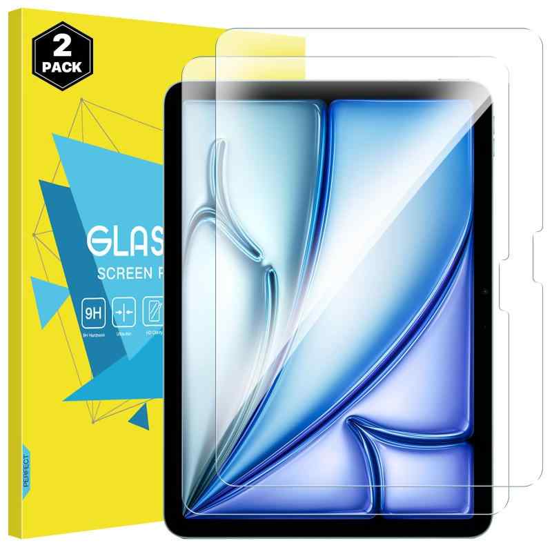 iPad ガラスフィルム 2枚セット TiMOVO iPad 強化ガラス保護フィルム 保護フィルム タブレットフィルム 超薄型 高感度 高透過率 気泡ゼロ 汚れ防止 指紋防止 飛散防止 貼付簡単 液晶保護フィル