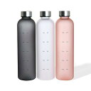 1L ウォーターボトル ボトル 水筒 1000ml 大容量 ポータブルストロースポーツウォーターボトル BPAフリー プラスチックウォーターボトル 大人 女の子 男の子 アウトドア スポーツ 登山用 キャ