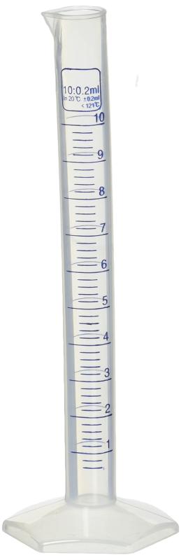 TRUSCO(トラスコ) メスシリンダー 青目盛付 PP製 MS(3.0)