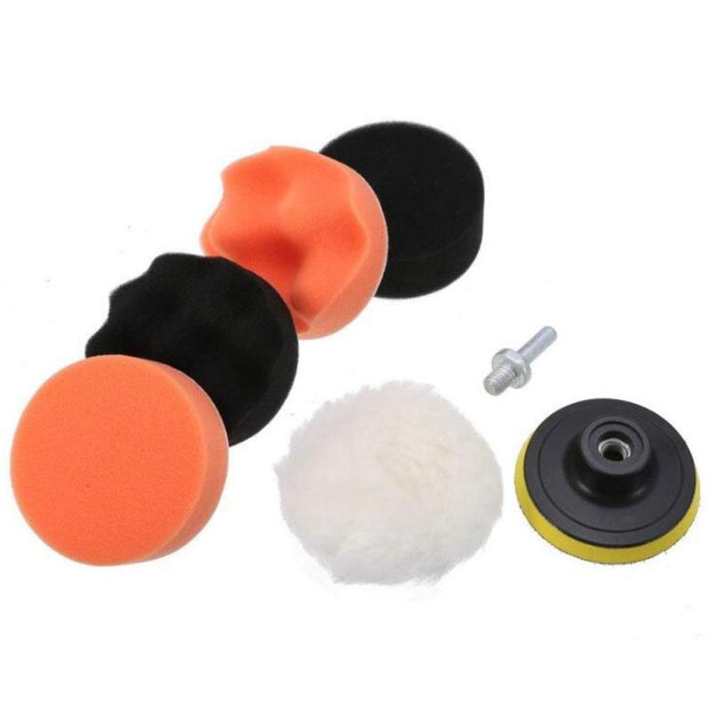 Alioay ポリッシャー バフ ポリッシング スポンジ 洗車 80mm 11点 セット 研磨パッド 電動 ドリル 研磨 洗車用 ワックス 電動ポリッシャー カーポリッシャー 車 汎用 塗装