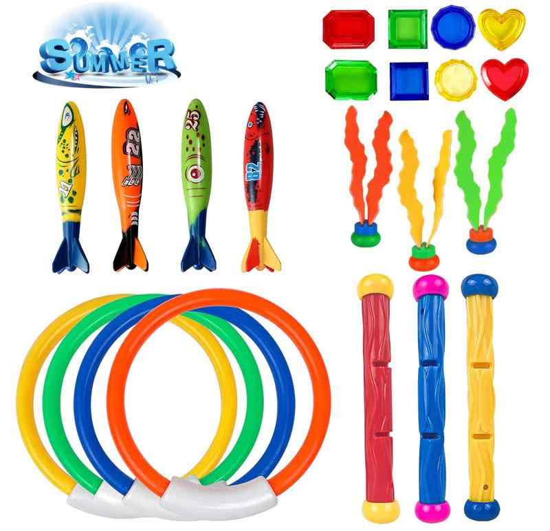 プール遊び おもちゃ プール おもちゃ 潜水用 水泳 訓練 水遊び 大切な親子時間 子供用 泳ぐ 玩具 水遊..