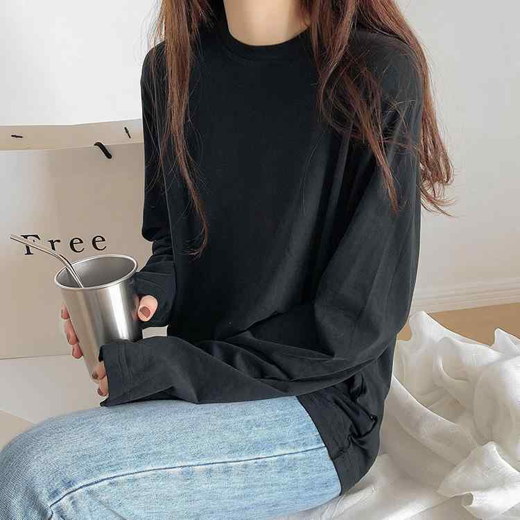 ・カテゴリ: Tシャツ・主な素材: ポリエステル100%・柄: プリント・スタイル: クリア&amp;スイート・ネックライン: クルーネック・袖丈: 長袖・袖型: 通常袖・フィット: ルーズフィット・丈: ミディアムロング(65-80cm)・カラー展開: ブラック、黄色、ホワイト、ダークグレー、オレンジピンク、ブルー、ブリックレッド、グラスグリーン、グリーン、パープル、レッド、キャラメル、レイクブルー、オレンジ、アーモンド・サイズ展開: M、L、XL、XXL