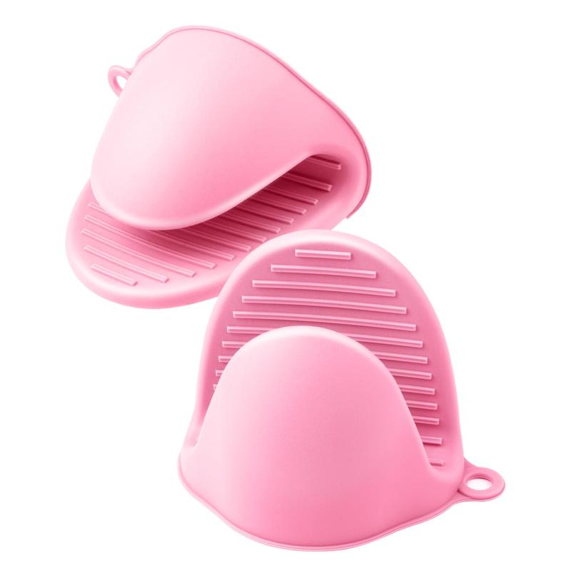 TAOTOO シリコン 鍋つかみ ミトン 耐熱 2個セット 耐熱230℃ 鍋掴み ノンスリップ 滑り止め ミニミトン ..