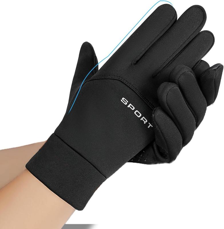 CRAZY SHARK グローブ 防寒 手袋 冬 裏起毛 メンズ スマホ対応 アウトドア スポーツ サイクリング 登山 自転車グローブ サイクリング 釣り スキー ジョギング 通勤 通学 男女兼用 防水 防風 保温