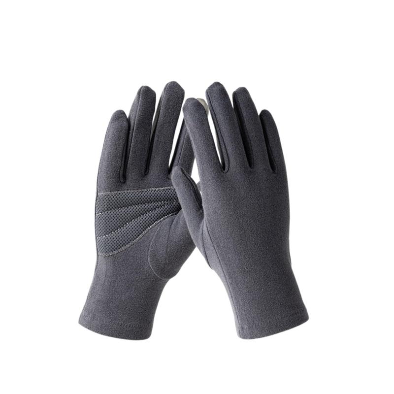 [MITSUHA] 防寒手袋 グローブ 冬用 保温 裏起毛 滑り止め スマホ タッチパネル対応 春秋冬用 暖かい 柔らか メンズ レディース