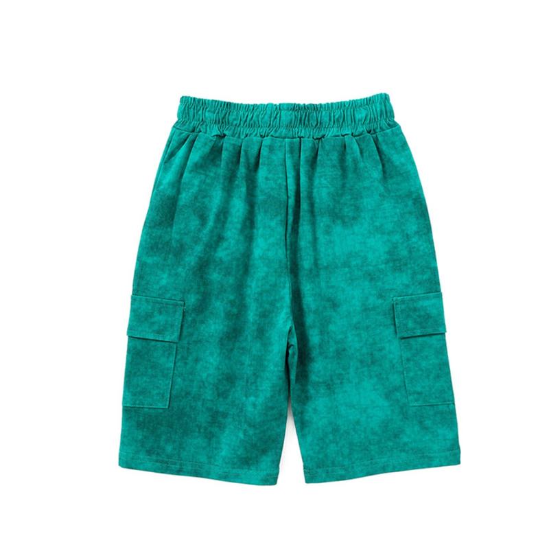 キッズ ハーフパンツ 半ズボン 男の子 女の子 夏服 子供服 短パン 下着 ジュニア カジュアル ジャージ 吸水速乾 通気 柔軟 ナイロン スポーツウェア 絣染 お洒落 120 130 140 150 160