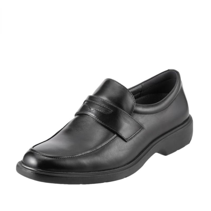 HYDRO-TECH(ハイドロテック) メンズ ビジネスシューズ ローファ メンズ 本革 幅広 3E ゆったり 防水 雨 梅雨 防滑 滑りにくい 軽量 軽い 負担軽減 衝撃吸収 疲れにくい 消臭 抗菌 吸水 速乾 通勤