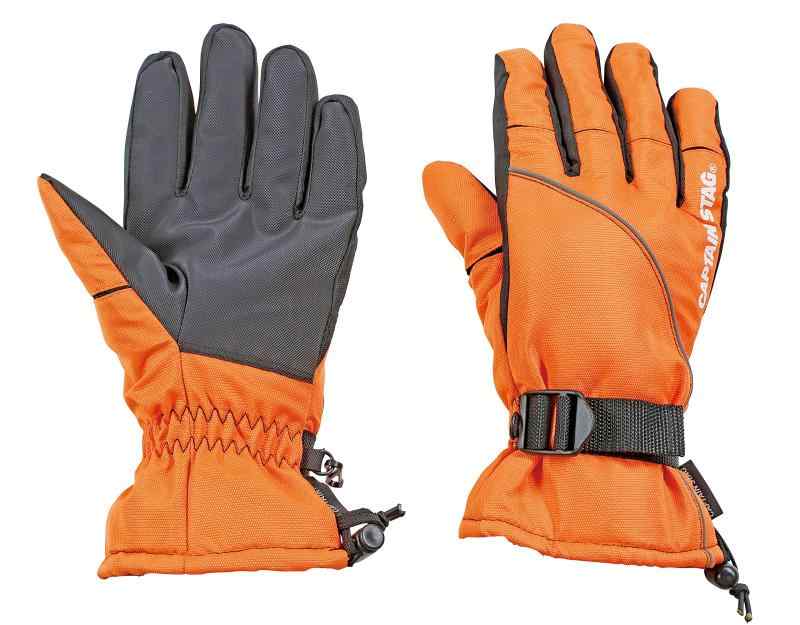 キャプテンスタッグ(CAPTAIN STAG) グローブ 手袋 防水 防寒 3D 立体設計 メンズ