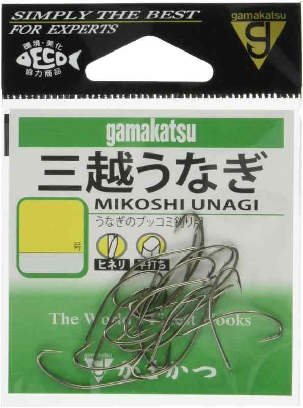 がまかつ(Gamakatsu) うなぎ針 三越うなぎ (ヒネリ)