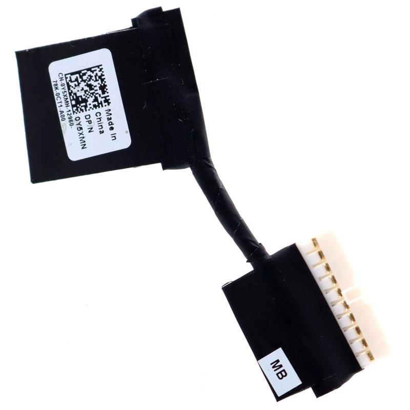 Deal4GO バッテリーケーブルコネクタ 450.08604.0001 Y5XMN 0Y5XMN Dell Inspiron 13 7370 7373 交換用