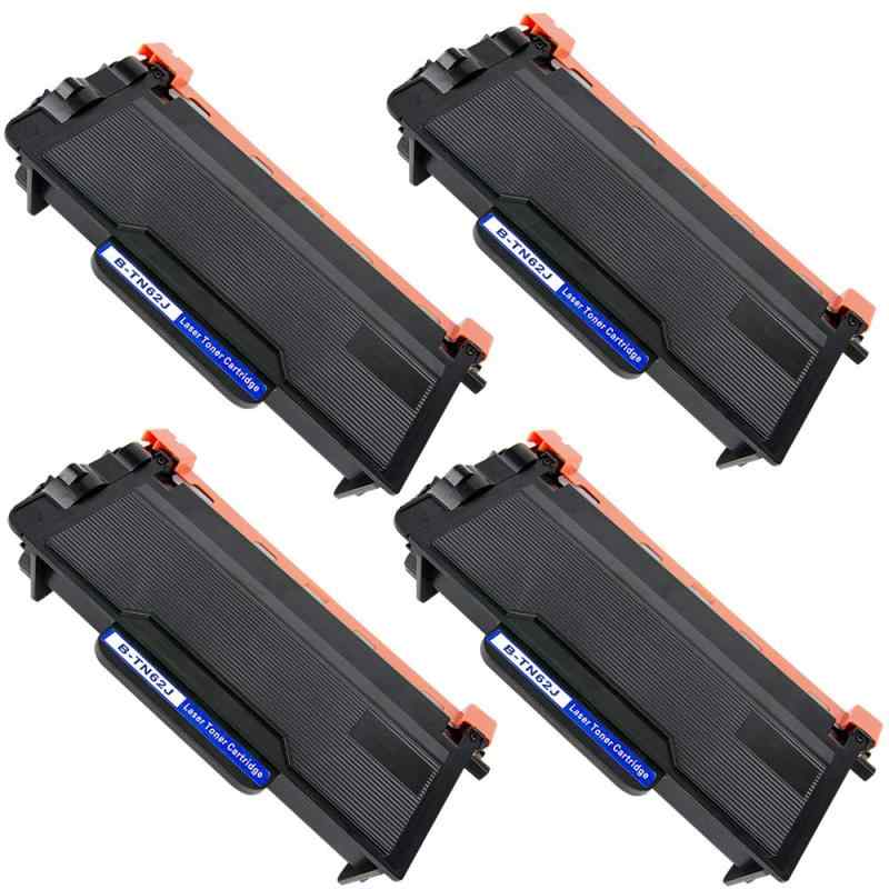 ブラザー brother TN-62J ブラック 4個セット 互換トナーカートリッジ 【バウストア】