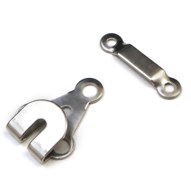 カギホック 薄型 10組入り 前かん かぎホック ホック 手芸 きらきらぷんぷん丸