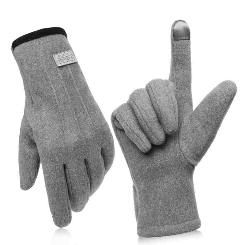 [Gagaciso] 手袋 メンズ 防寒 スマホ対応 アルパカ裏起毛 ニット手袋 レディース