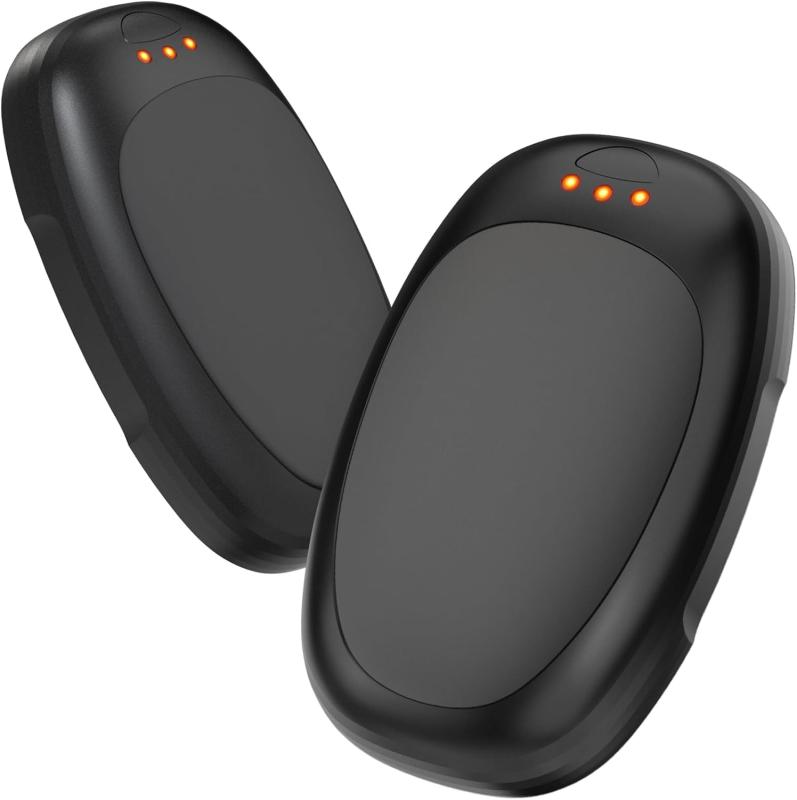 Jonwall 充電式カイロ カイロ 【寒さ対策・分離式・2個セット】電気カイロ 超軽量 2個セット 電気あん..