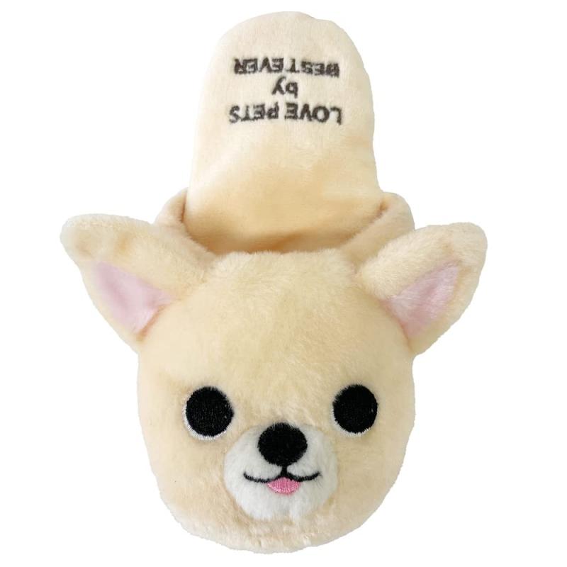 【LOVE PETS by BESTEVER】 ラブペッツバイベストエバー ペットトイ スリッパ 犬 チワワ Chihuahua 47295