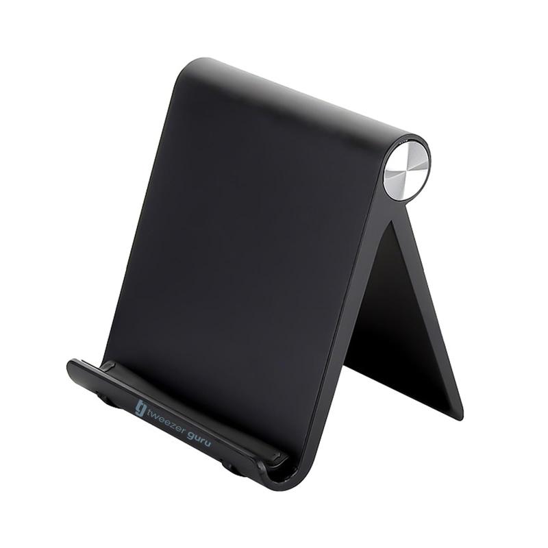 TweezerGuru タブレット スマホ スタンド 兼用 角度調整可能 安定性 ABS素材 滑り止めゴム 軽量 持ち運び 【シリーズ用 iPhone 、iPad 、 Huawei 、Galaxy 、 Switch、】