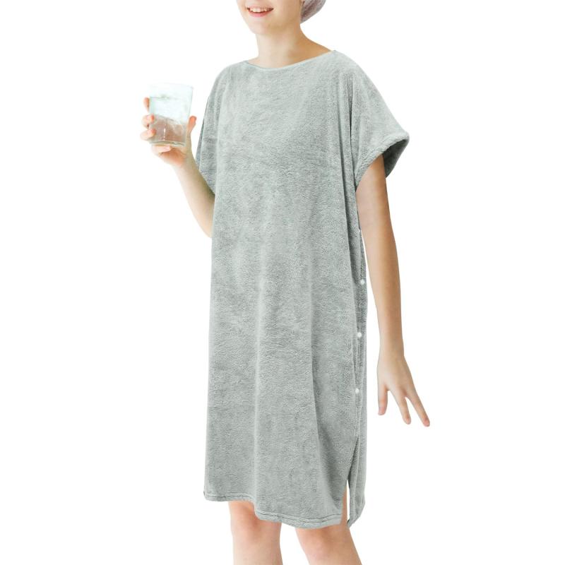 [GREATCALL] 着るタオル レディース ラップタオル 大人用 マイクロファイバー バスタオル 吸水速乾 お風呂上り 湯冷め防止 子育てママ バスローブ