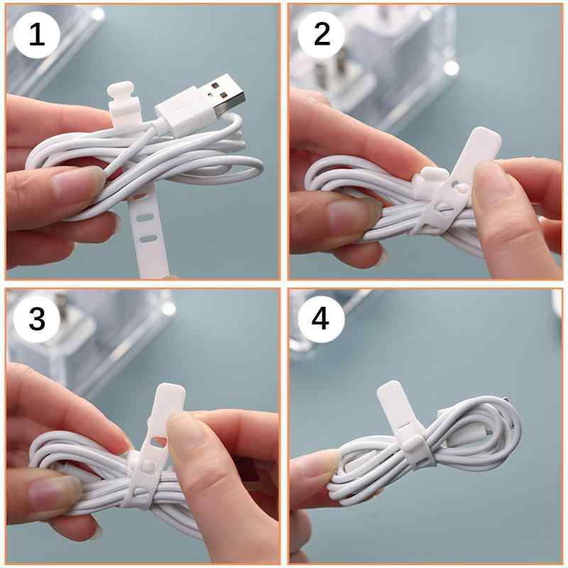 YSkrep コード収納ボックス ケーブル収納ボックス ケーブルボックス ケーブル収納ケース 8つの仕分けボッ 卓上収納ボックス デスクトップ データラインソケットの編成と並べ替えボックス