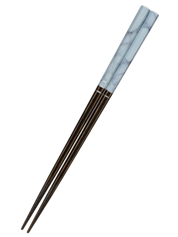 ナカノ(Nakano)塗箸 食洗対応 マーブルストーン