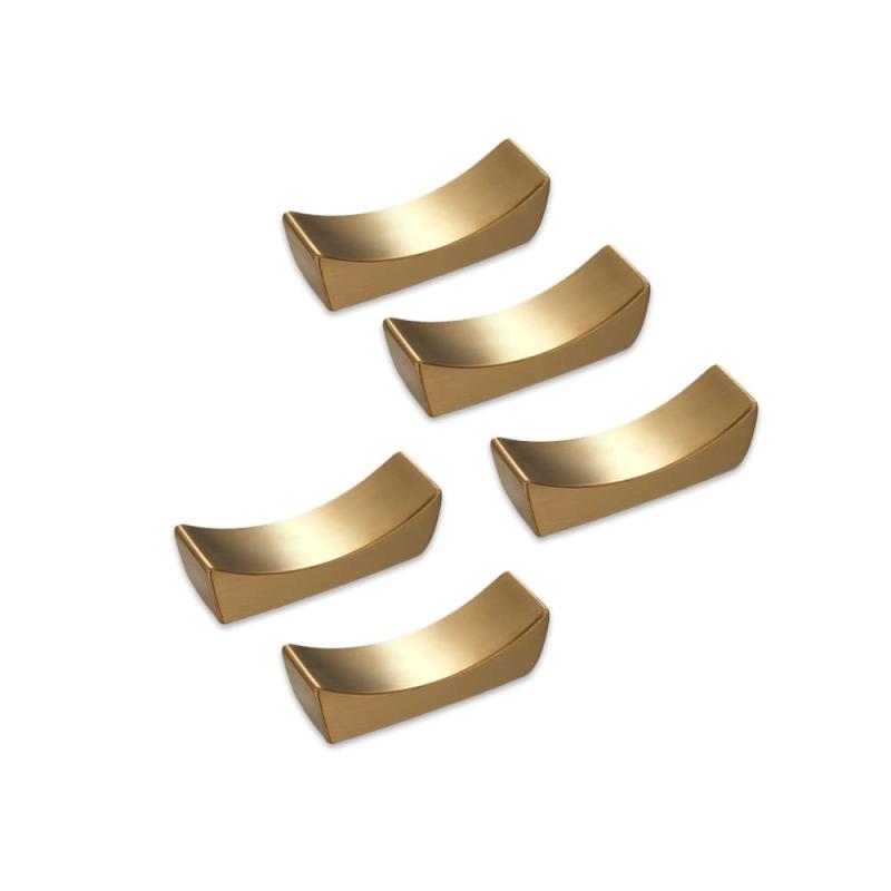 Nicheez 箸置き ステンレス製 シンプル デザイン カトラリーレスト 5個セット