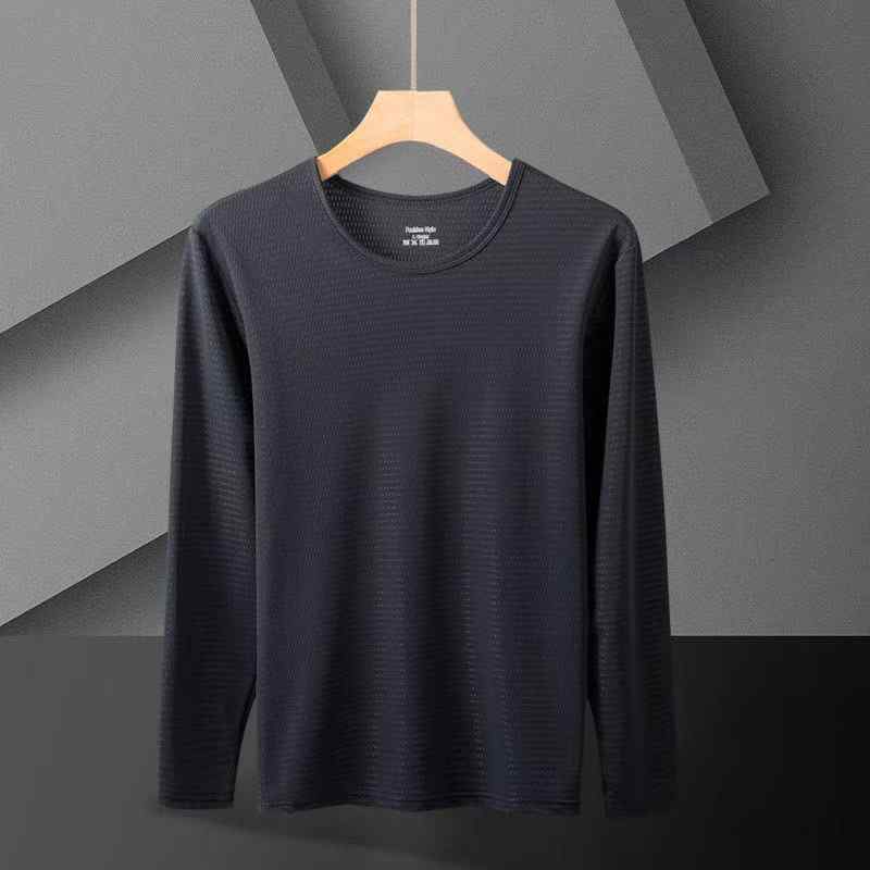 ・カテゴリ: Tシャツ・スタイル: カジュアル・主な素材: ポリエステル91-95%・柄: 無地・版型: ルーズフィット・ネックライン: クルーネック・袖丈: 長袖・厚み: 薄手・カラー展開: ブラック、ダークグレー、ライトグレー、ホワイト・サイズ展開: M、L、XL、2XL、3XL、4XL、5XL・重量: 180g以下・素材機能: 速乾、透気、耐摩耗