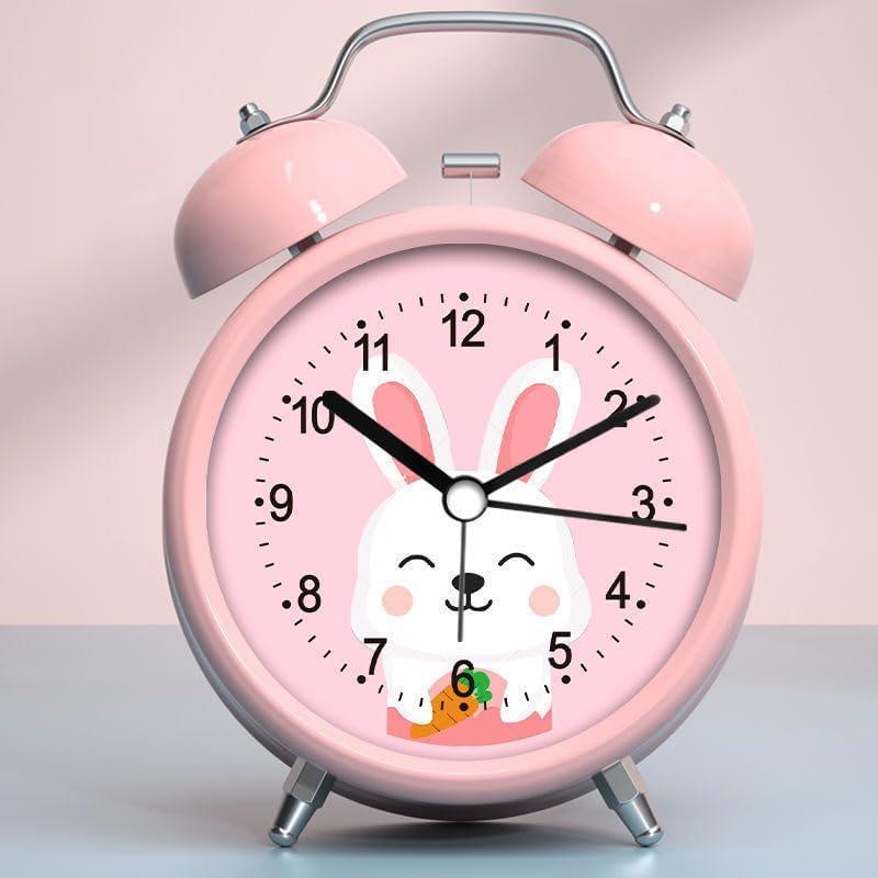 目覚まし時計 子供 正確な計時 ソフトな背景 静かなスキャン動作 3メートル以内の落下安全 置き時計 ア..
