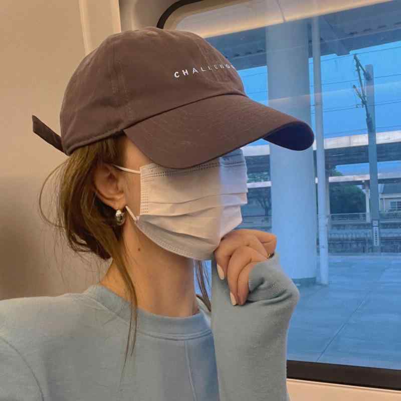 帽子 女性用 夏用 春夏 秋冬 通年 シンプル かわいい かわいい キャップ 帽子 女性用 棒球帽 鴨舌帽 丸型 曲線つば 調整可能 速乾 防晒 遮陽 白 グレー ベージュ ピンク 黒 日常使い デート 散策 休日 街着 軽量 通気性 速乾 コットン風(4.0)
